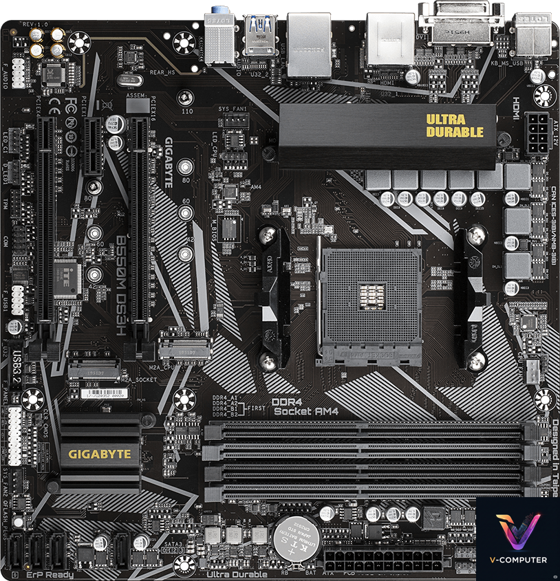 Mainboard Gigabyte B550M (AM4, DDR4)